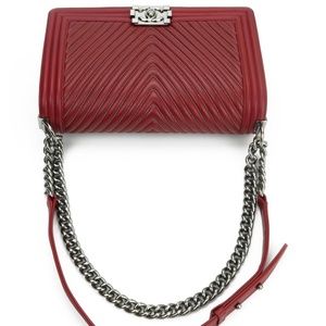 RARE! Chanel old medium boy bag limited edition